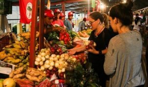 Sucesso da 1ª Feira Nacional da Reforma Agrária realizado em SP deu origem a ideia do Armazém do Campo. Foto de Joka Madruga