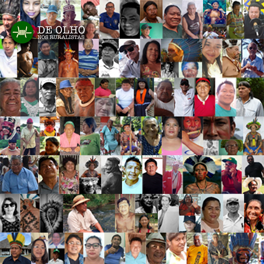 Estas são as faces de 100 indígenas mortos por Covid-19 no Brasil - De Olho  nos Ruralistas