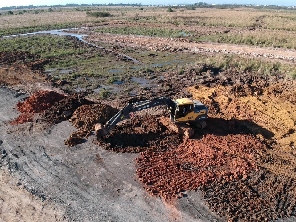 Prefeito de Eldorado do Sul terraplanou terreno em APA às margens do Rio Jacuí