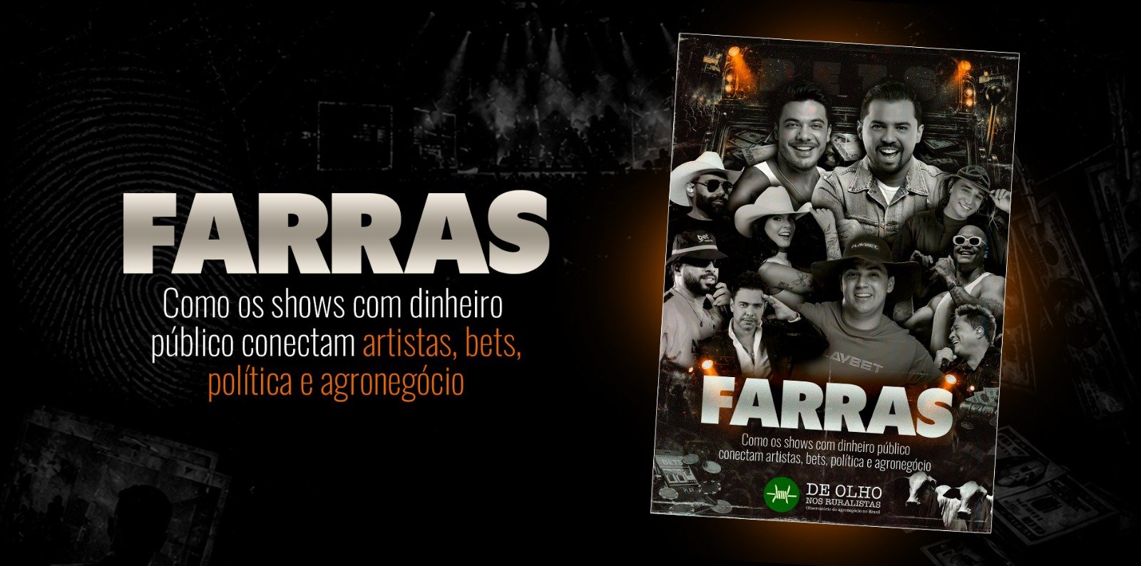 Observatório lança dossiê inédito sobre shows com dinheiro público no Brasil